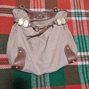 Miu Miu Canvas Tote Bag